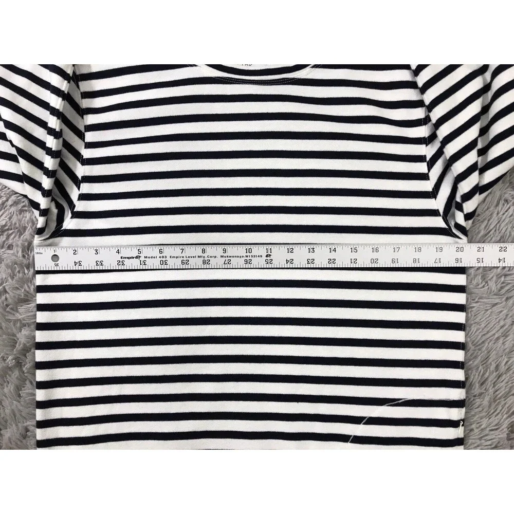 Urban Outfitters Lark &‎ Wolff Sweater Long Sleeve Scoop Neck Red Striped Size M